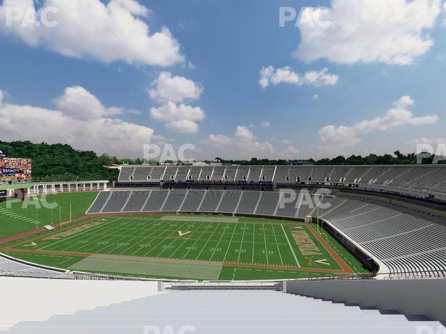 Scott Stadium - Section 531 Seat View