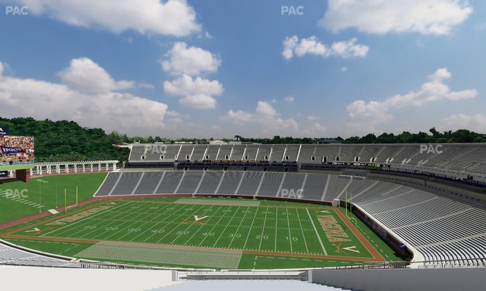 Scott Stadium - Section 531 Seat View