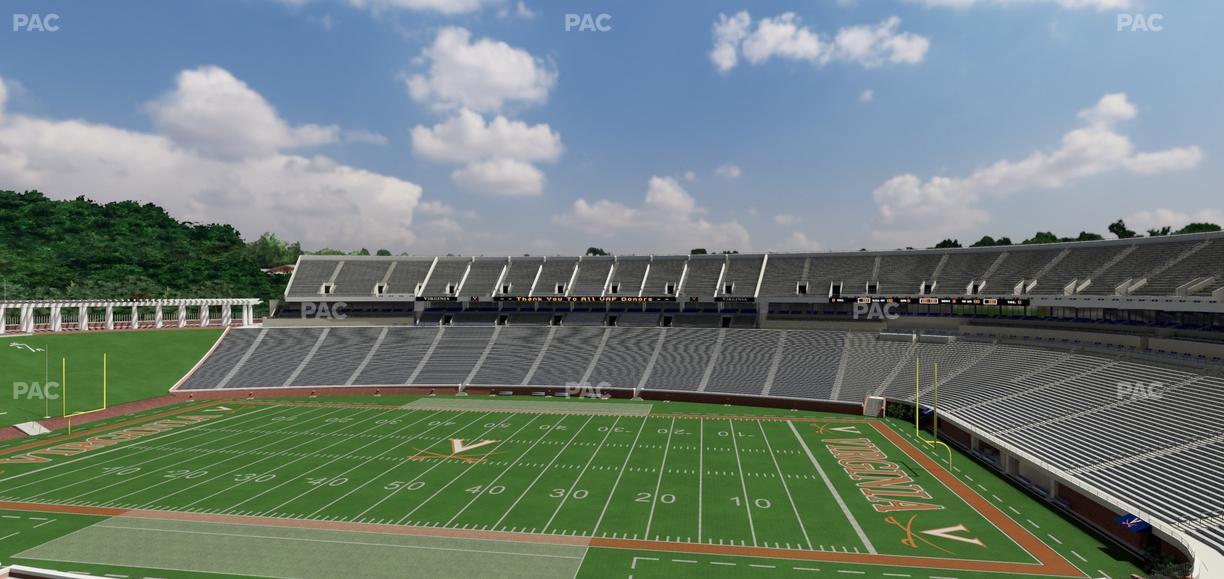 Scott Stadium - Section 531 Seat View