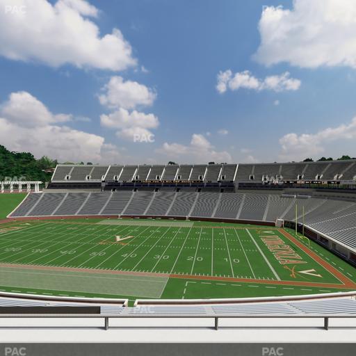 Scott Stadium - Section 531 Seat View