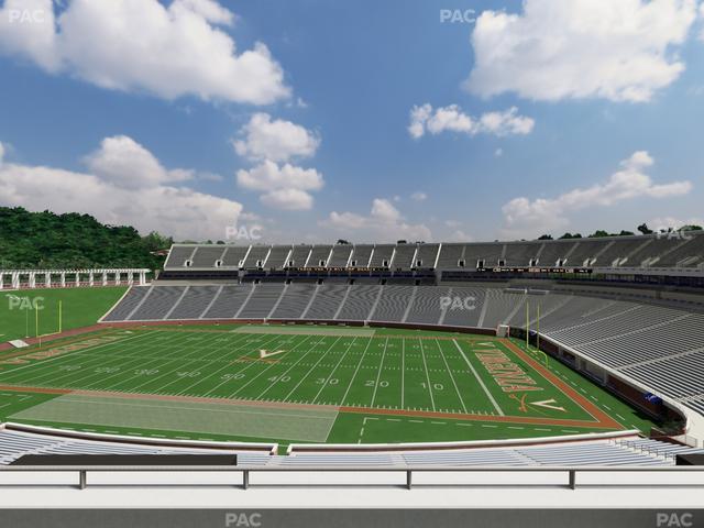 Scott Stadium - Section 531 Seat View