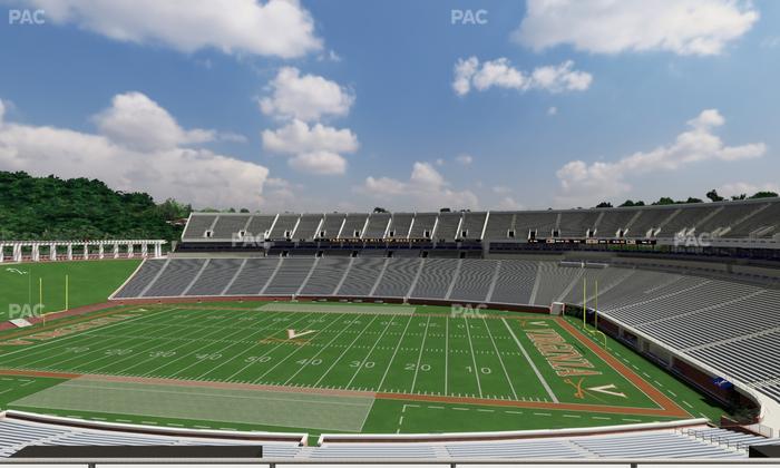 Scott Stadium - Section 531 Seat View