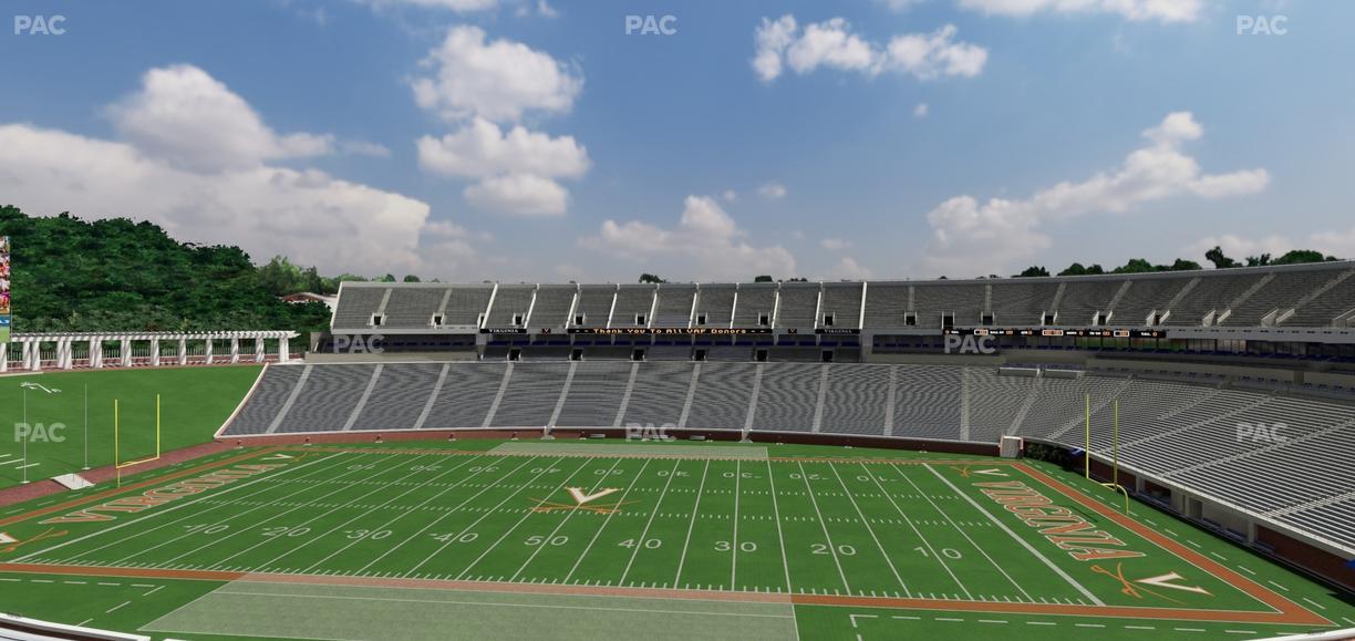 Scott Stadium - Section 532 Seat View