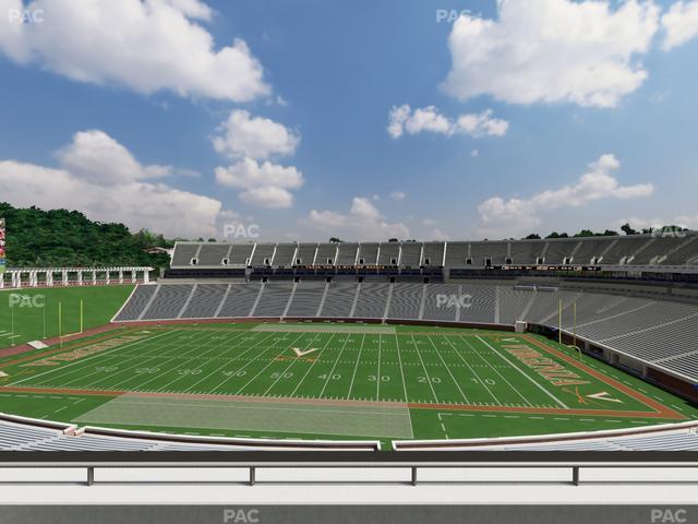 Scott Stadium - Section 532 Seat View