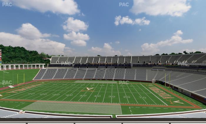 Scott Stadium - Section 532 Seat View