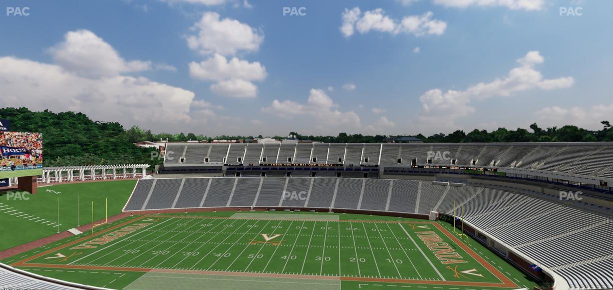 Scott Stadium - Section 532 Seat View
