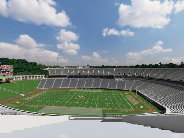 Scott Stadium - Section 532 Seat View Scott Stadium - Section 532 Seat View