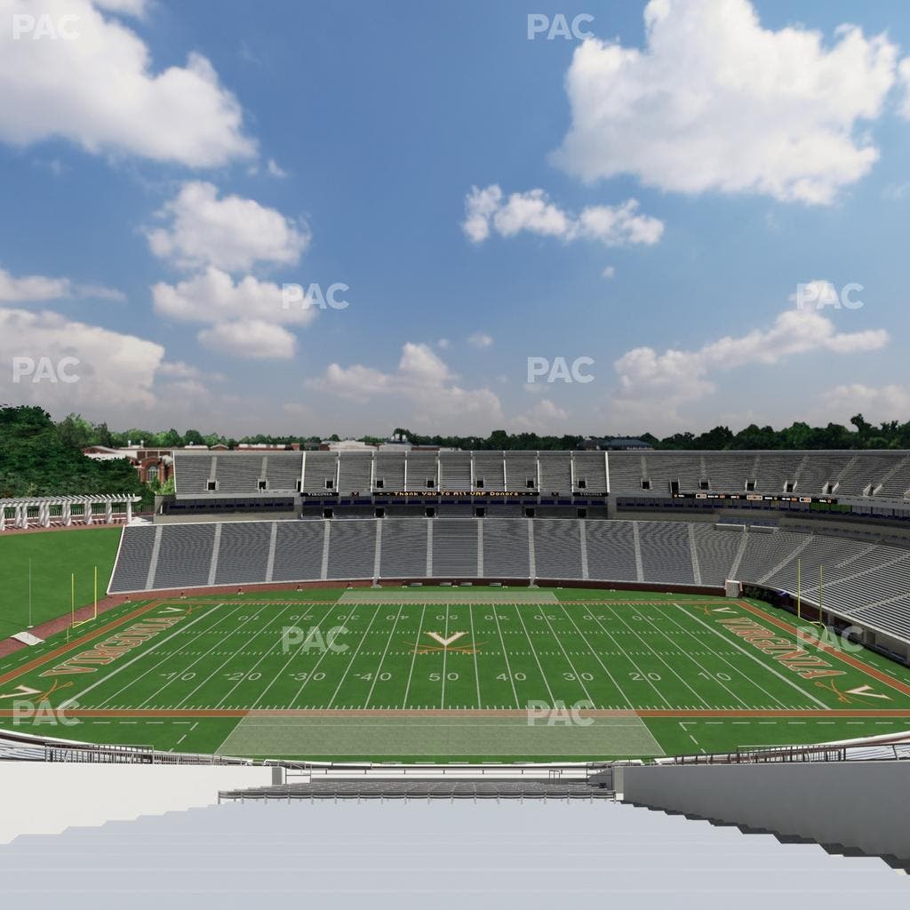 Scott Stadium - Section 533 Seat View