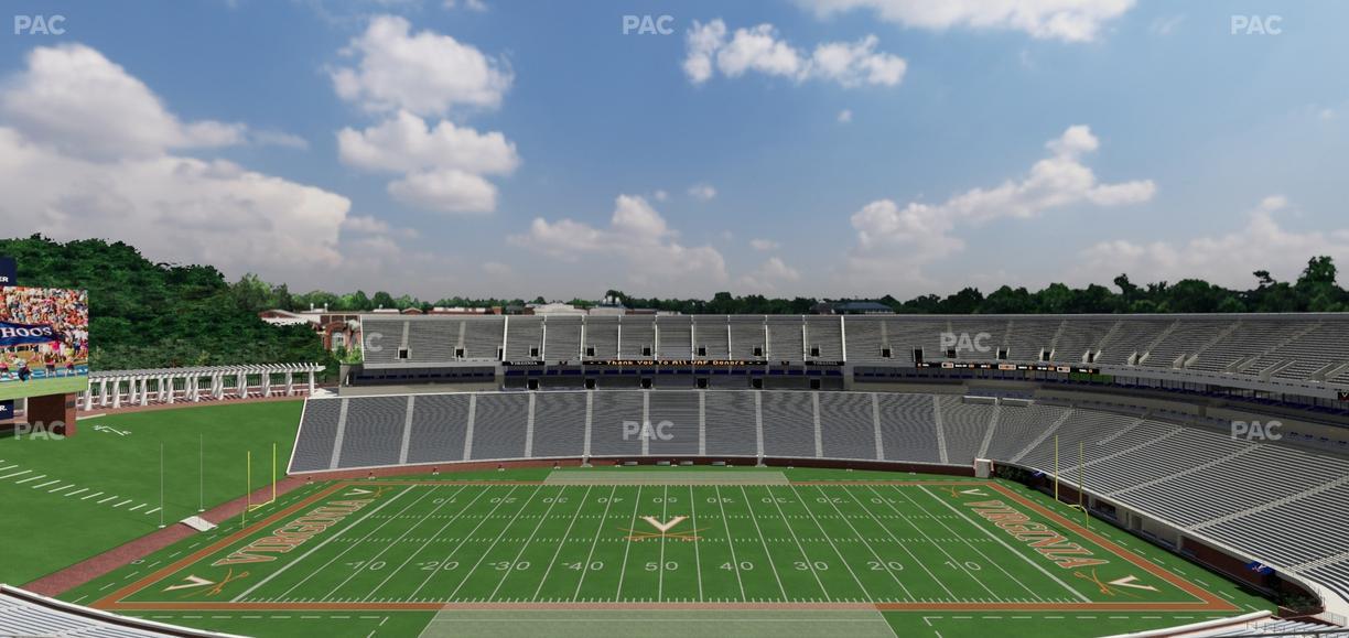 Scott Stadium - Section 533 Seat View