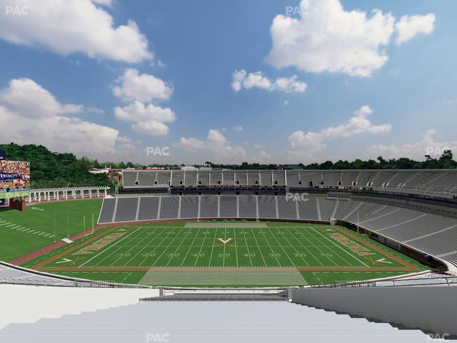 Scott Stadium - Section 533 Seat View Scott Stadium - Section 533 Seat View
