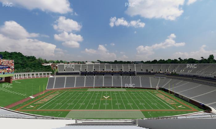 Scott Stadium - Section 533 Seat View