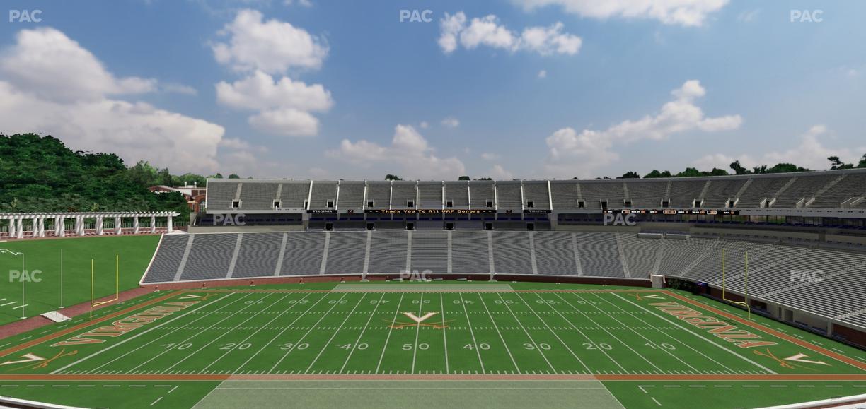 Scott Stadium - Section 533 Seat View