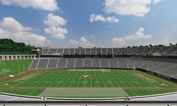 Scott Stadium - Section 533 Seat View