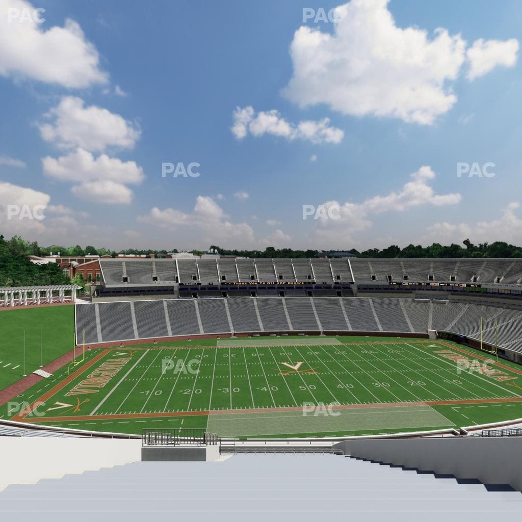 Scott Stadium - Section 534 Seat View