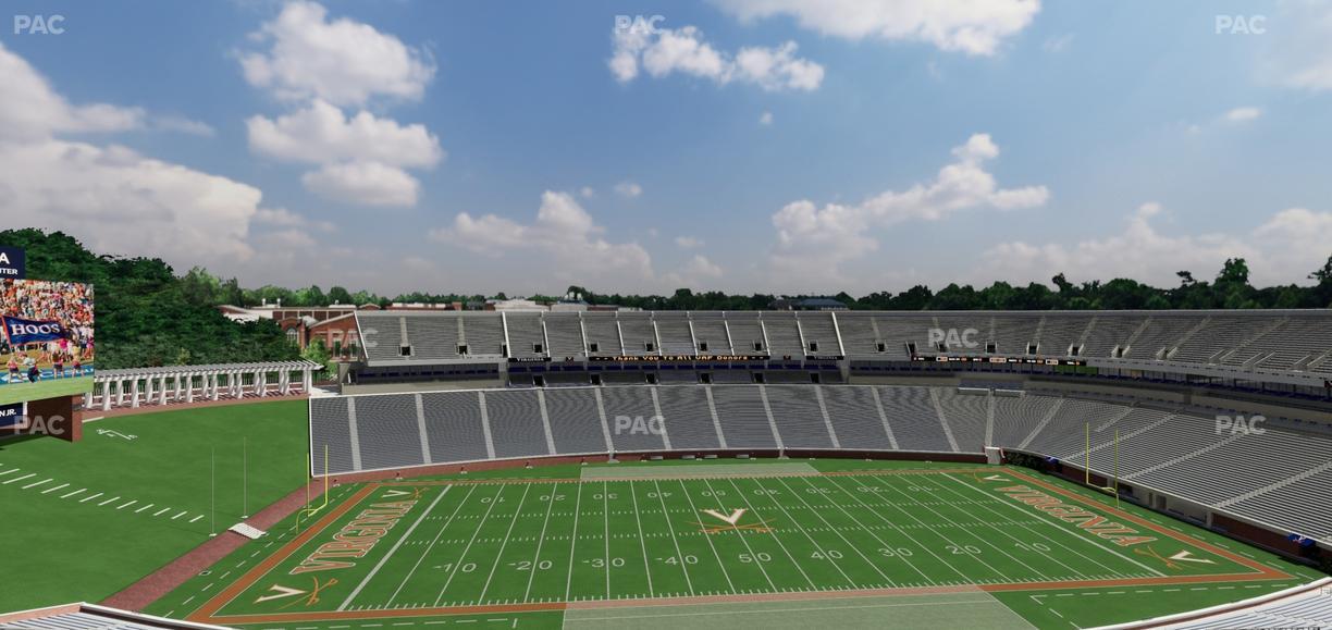 Scott Stadium - Section 534 Seat View