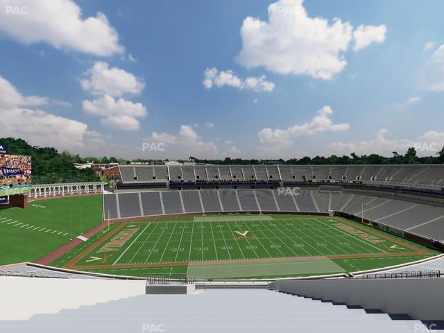 Scott Stadium - Section 534 Seat View Scott Stadium - Section 534 Seat View