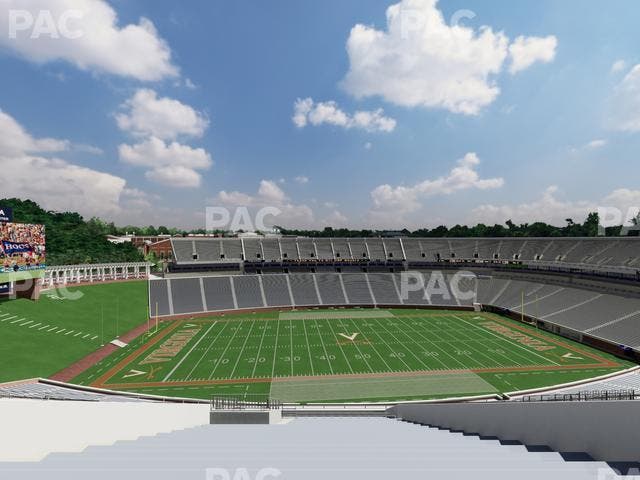 Scott Stadium - Section 534 Seat View