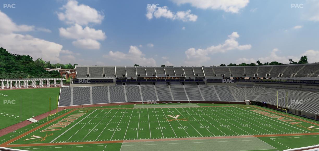 Scott Stadium - Section 534 Seat View