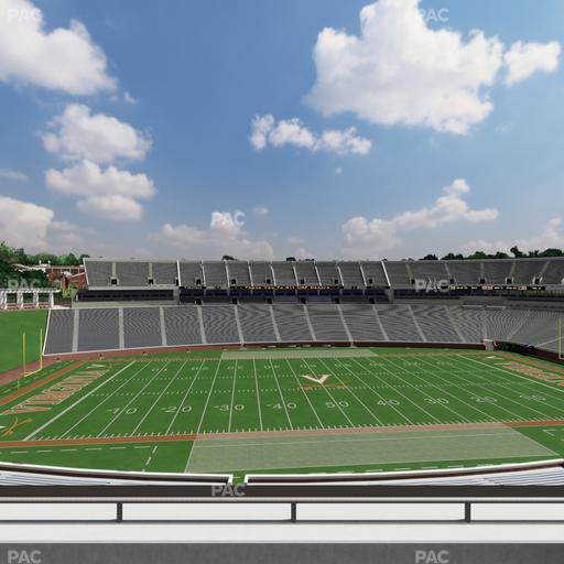Scott Stadium - Section 534 Seat View