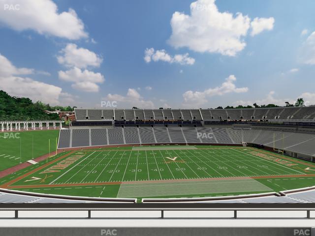 Scott Stadium - Section 534 Seat View