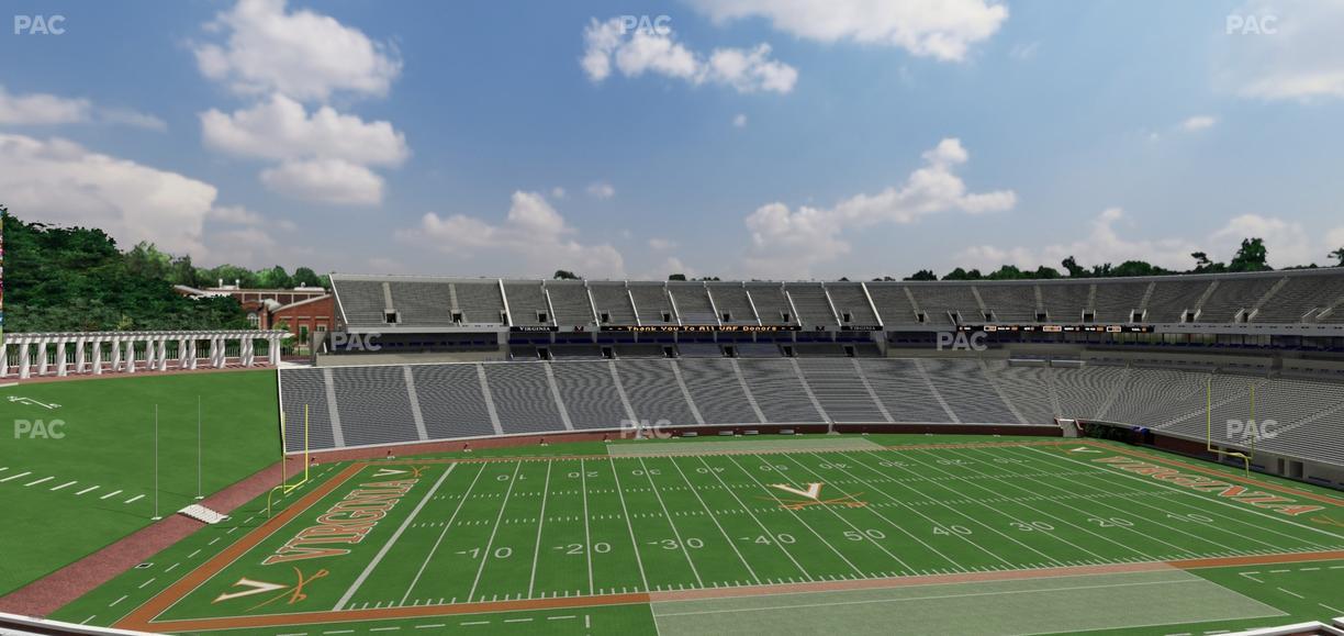 Scott Stadium - Section 535 Seat View