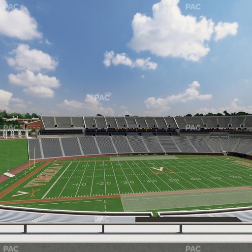Scott Stadium - Section 535 Seat View