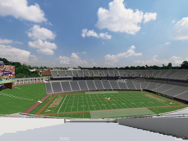 Scott Stadium - Section 535 Seat View Scott Stadium - Section 535 Seat View