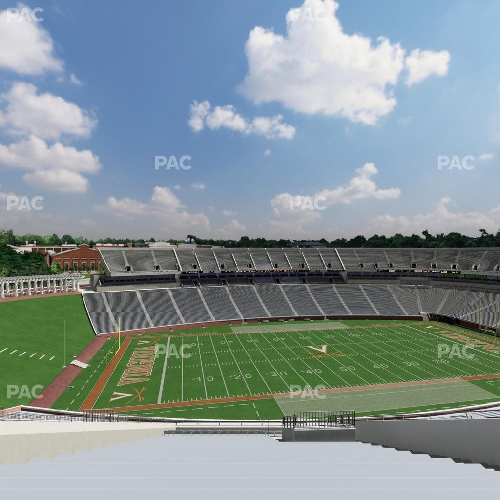 Scott Stadium - Section 536 Seat View