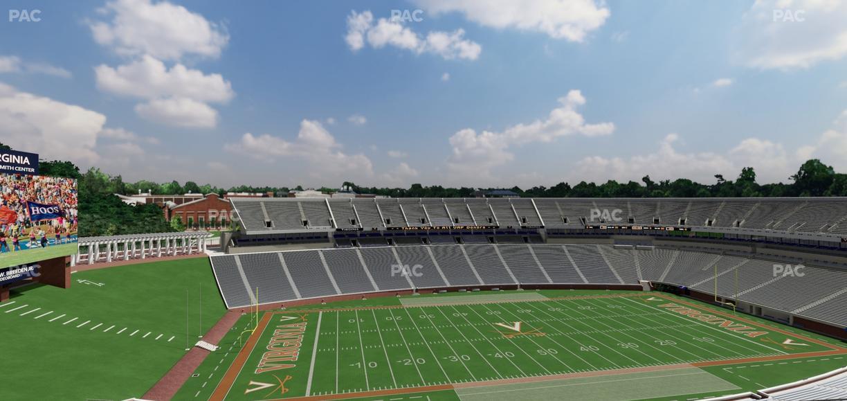Scott Stadium - Section 536 Seat View