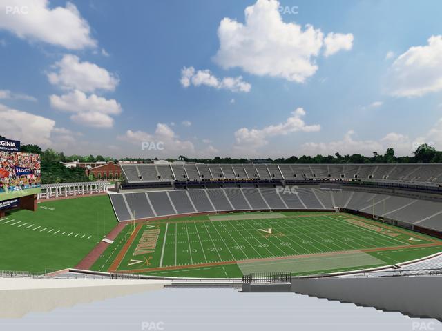 Scott Stadium - Section 536 Seat View Scott Stadium - Section 536 Seat View