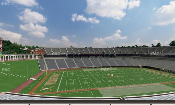 Scott Stadium - Section 536 Seat View