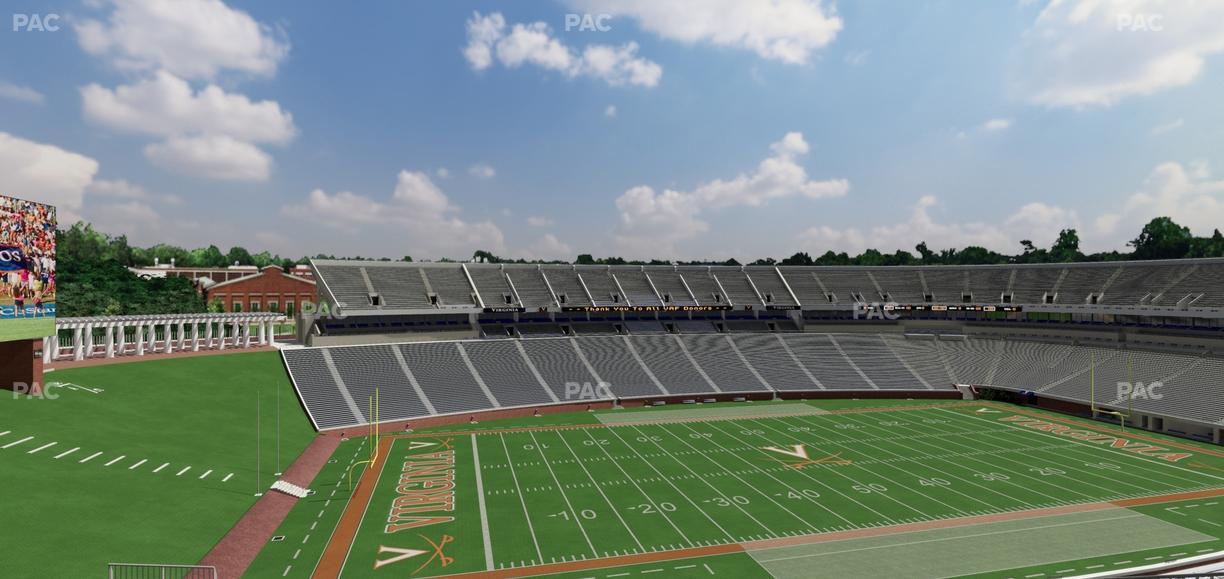 Scott Stadium - Section 537 Seat View