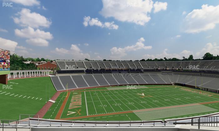 Scott Stadium - Section 537 Seat View