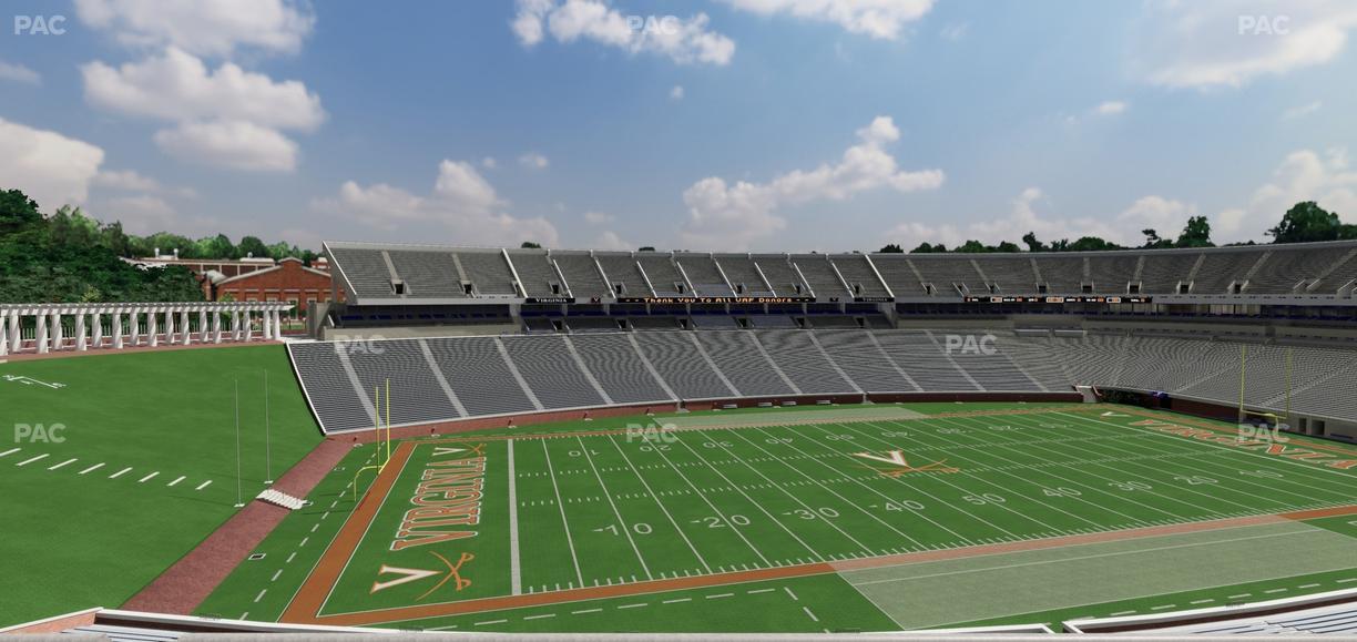 Scott Stadium - Section 537 Seat View