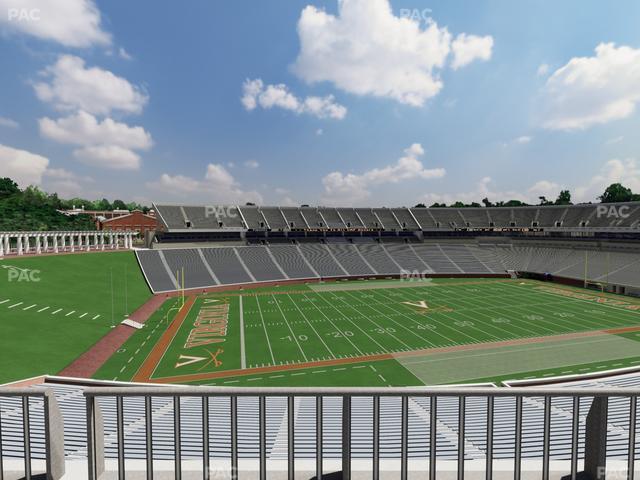 Scott Stadium - Section 537 Seat View Scott Stadium - Section 537 Seat View