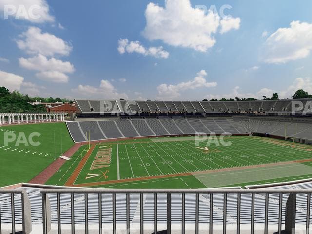 Scott Stadium - Section 537 Seat View