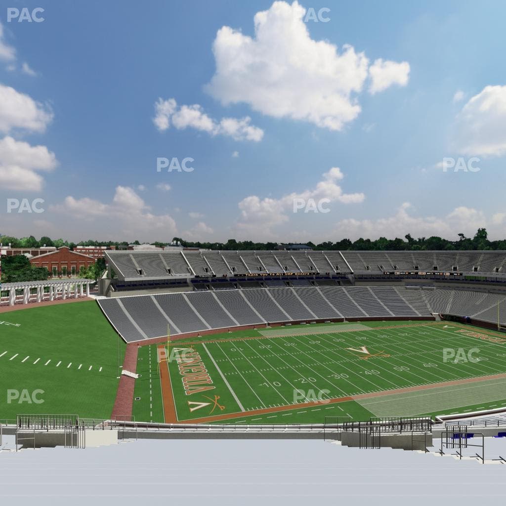 Scott Stadium - Section 538 Seat View
