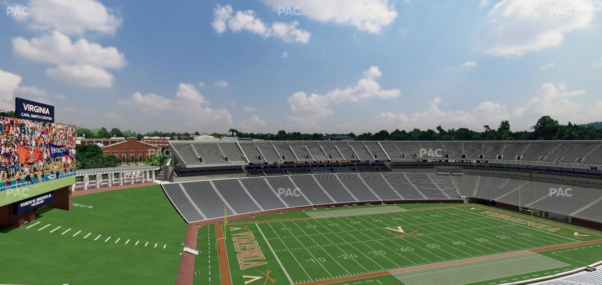 Scott Stadium - Section 538 Seat View