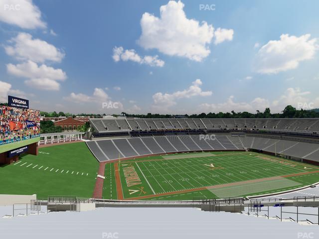 Scott Stadium - Section 538 Seat View Scott Stadium - Section 538 Seat View