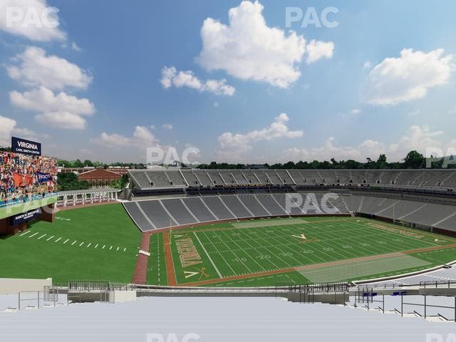 Scott Stadium - Section 538 Seat View