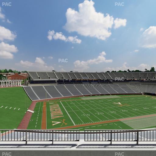 Scott Stadium - Section 538 Seat View