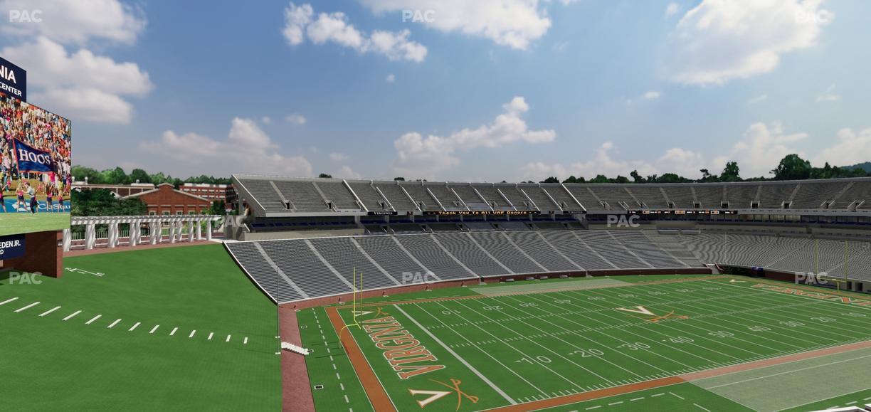Scott Stadium - Section 539 Seat View