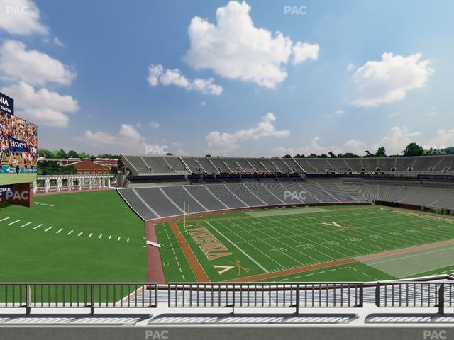 Scott Stadium - Section 539 Seat View