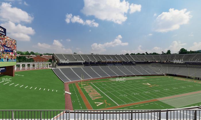 Scott Stadium - Section 539 Seat View