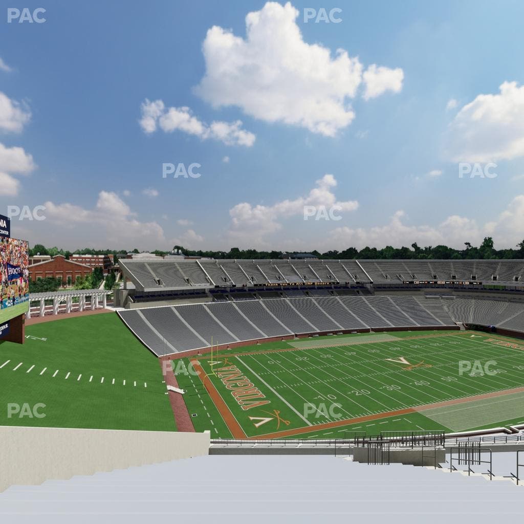 Scott Stadium - Section 539 Seat View