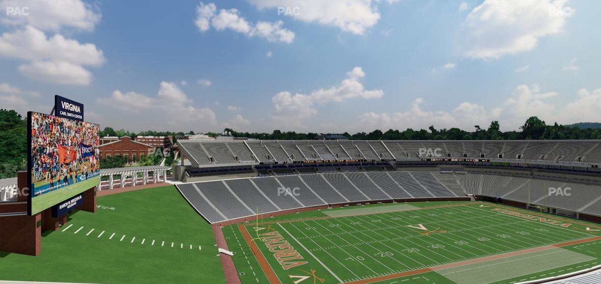 Scott Stadium - Section 539 Seat View