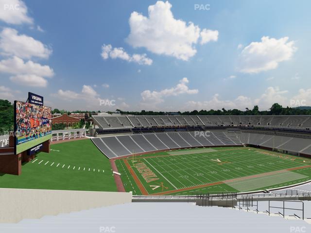 Scott Stadium - Section 539 Seat View Scott Stadium - Section 539 Seat View