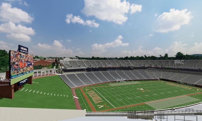 Scott Stadium - Section 539 Seat View