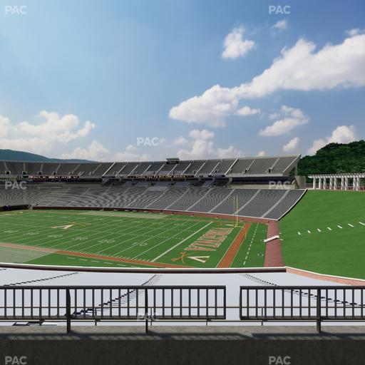 Scott Stadium - Section Loge 301 Seat View