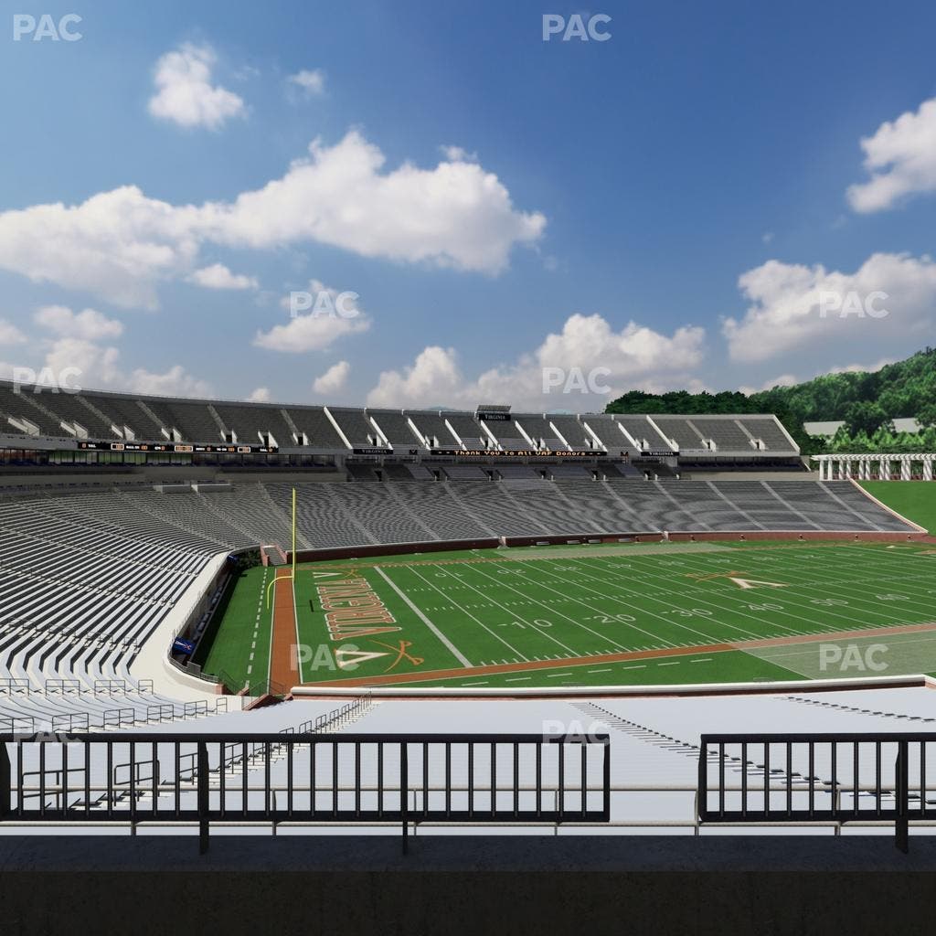 Scott Stadium - Section Loge 311 Seat View